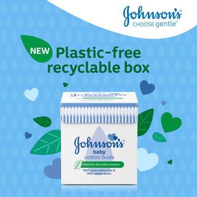 Johnsons Baby Cotton Buds - 1 X 200 Drum