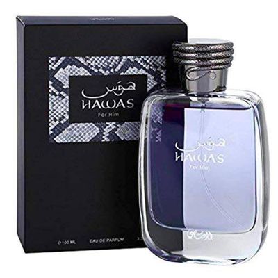 Hawas Eau de Parfum for Men - 100ml (3.33oz) | Bold &amp; Captivating Fragrance for the Modern Man | Pack of 1