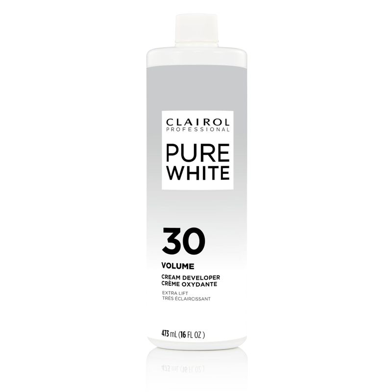 Clairol Professional Pure White 30 volume Crme Developer, 16 oz