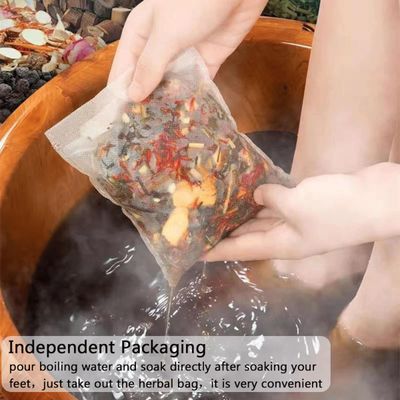 30 PCS Body Detox Foot Soak to Remove Toxins,Lymphatic Drainage Ginger Feet Soak,Mugwort Herbal Foot Detoxing Soak for Dry Cracked Feet,Dispel Cold Remove Dampness
