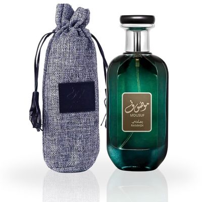 Mousuf Ramadi EDP Spray 100ML (3.4 OZ) By Ard Al Zaafaran | Long Lasting &amp; Refreshing Blend Of Pleasant Green Elements.