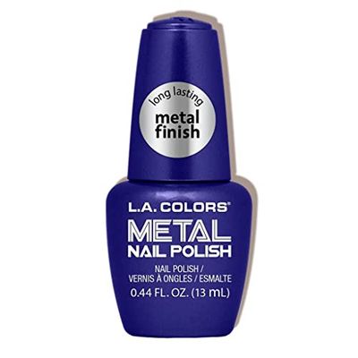 L.A. COLORS Metal Nail Polish, Glacier CNL156