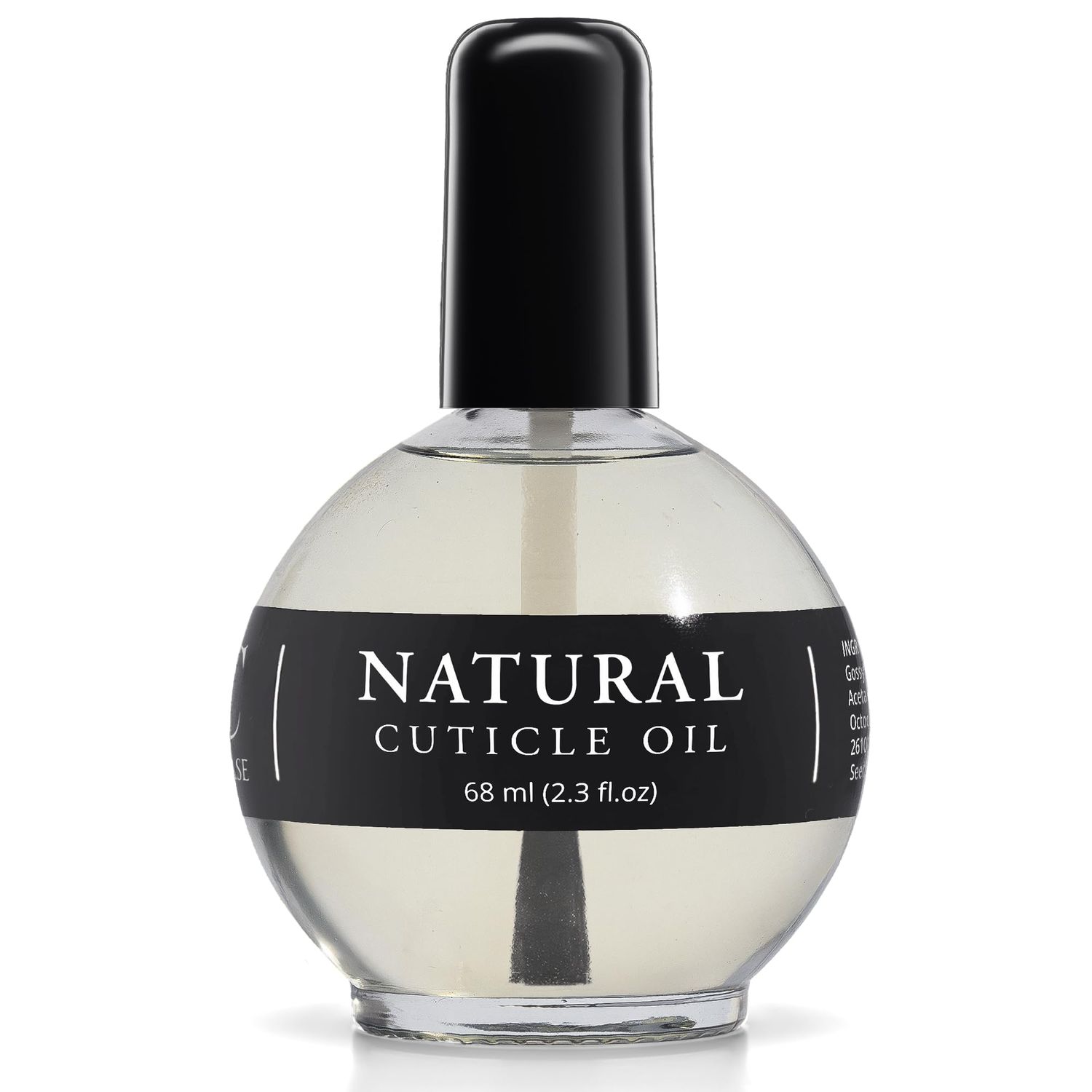 Ellie Chase Moisturizing Cuticle &amp; Nail Care Oil 2.3 Fl Oz Unscented - Infused with Jojoba Oil, Aloe, Vitamin E - Nail &amp; Cuticle Hydration, Repair, Moisturizer, Strengthener, Growth