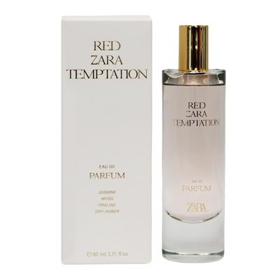 Zara Red Temptation Women Perfume Luxurious Floral and Woody Amber EDP Eau de Parfum 80ml (2.71 fl. oz)