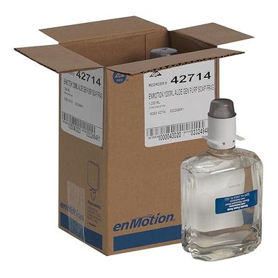 ENMOTION GEN2 MOISTURIZING FOAM SOAP DISPENSER REFILLS BY GP PRO (GEORGIA-PACIFIC), DYE AND FRAGRANCE FREE, 2 BOTTLES PER CASE