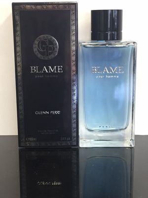 BLAME POUR HOMME BY GLENN PERRI COLOGNE FOR MEN 3.4 OZ / 100 ML EAU DE TOILETTE SPRAY