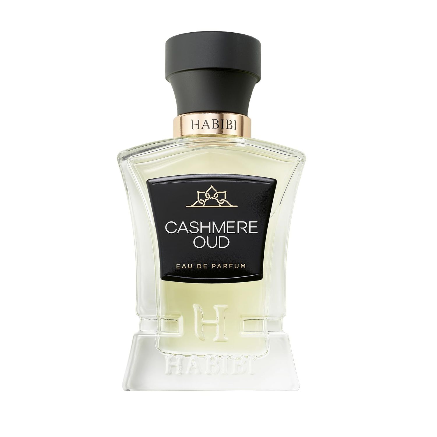 H HABIBI Cashmere Oud Perfume for Men - Eau de Parfum 75 ml (2.5 Oz), Long Lasting Men Perfume, Spicy Floral Woody Scent, Signature Arabian Cologne, Luxury gift for Fathers Day &amp; Special Occasions