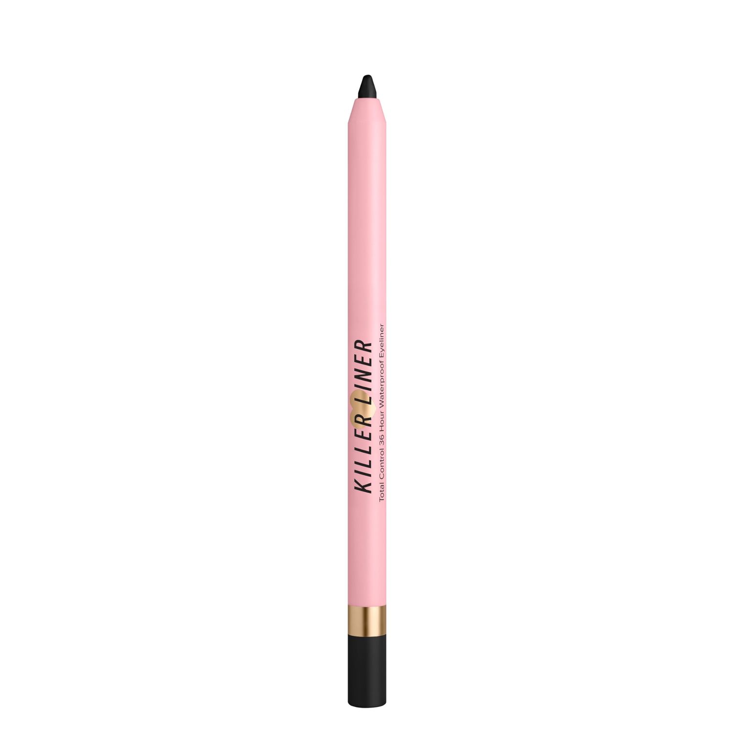 Too Faced Killer Liner 36 Hour Waterproof Gel Eyeliner Pencil | Long Lasting Smudge Proof, 0.04 Ounce, Killer Black