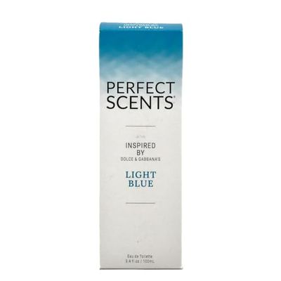 Perfect Scents Fragrances | Inspired by D&amp;Gs Light Blue | Womens Eau de Toilette | CLEAN, Vegan, Paraben, Phthalate Free | Never Tested on Animals | 3.4 Fl Oz
