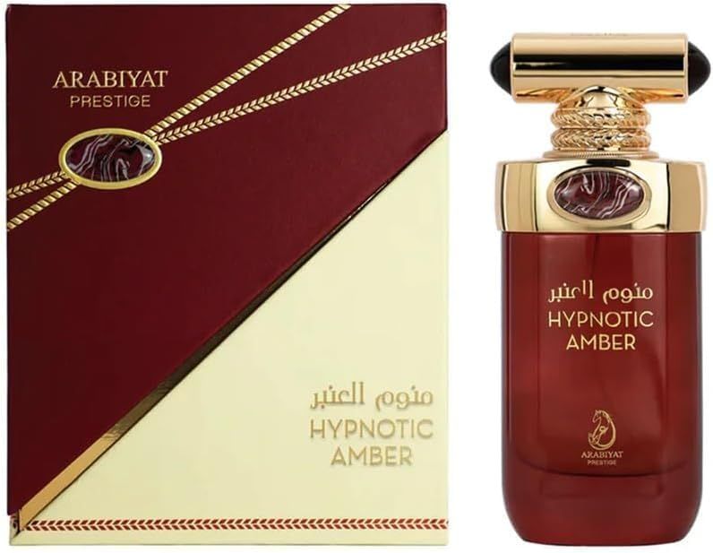 Arabiyat Prestige Hypnotic Amber For Women and Men (Unisex) Eau de Parfum, 100 ml Made in UAE