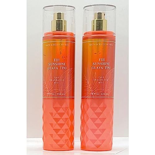 Bath &amp; Body Works Fragrance Mist 2-Pack 8oz Each (Fiji Sunshine Guavatini)