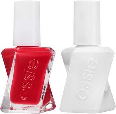 essie Gel Couture Longwear Nail Polish Top Coat Kit, Rock The Runway, 0.46 fl. oz.