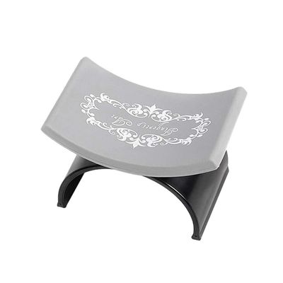 Ownsig Nail Arm Rest, U Shape Silicone Manicure Hand Pillow Pad, Nail Art Mat Holder, Nail Tool Equipment, Nail Art Accessories Black