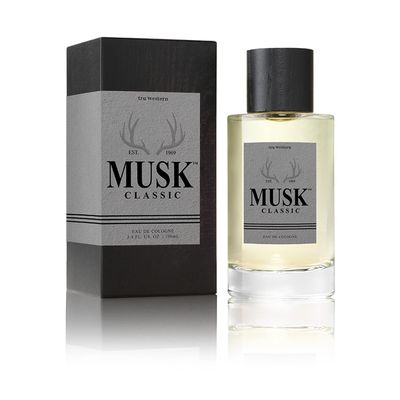 Tru Western Musk Mens Cologne, 3.4 fl oz (100 ml) - Fresh, Adventurous, Timeless