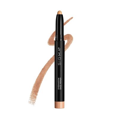 Sigma Beauty Eyeshadow Primer Base - Professional Grade Eye Primer Crayon w/Sleek Retractable Tip for Long-Lasting Makeup &amp; All-Day Color Payoff, Prevents Creasing (Ignite, Light Caramel Matte)