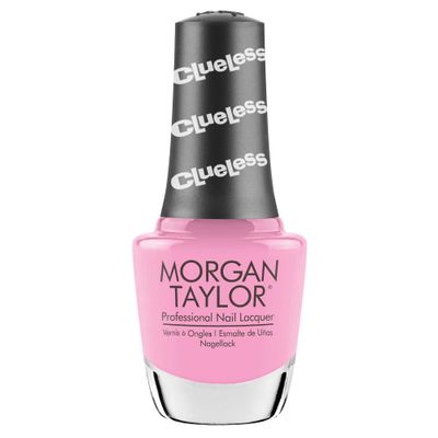 Morgan Taylor Nail Lacquer Summer Collection (Adorably Clueless) Pink NProfessional, Vibrant, Chip-Resistant, Fast-Drying, Long-Lasting, High-Shine, 0.5 ounce