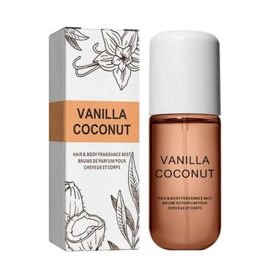 PPGGWW Vanilla Coconut Hair and Body Fragrance Mist, Long-Lasting Perfume
