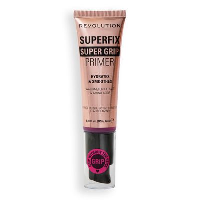 Revolution, Superfix Grip Primer, Hydrating &amp; Smoothing Face Primer for Makeup, Gel-Formula to Grip Look, Vegan &amp; Cruelty-Free, 0.81 fl oz