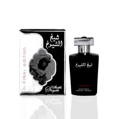 Lattafa Sheikh Al Shuyukh Final Edition Eau de Parfum Spray for Men, 3.4 Ounce