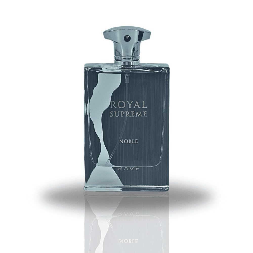 Lattafa Rave Royal Supreme Noble Eau de Parfum Spray for Unisex, 3.4 Ounce