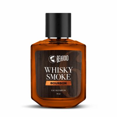 Beardo BOURBON Whisky Smoke Perfume for men, 50ml | Oriental, Woody, Leathery | Long Lasting Mens Perfume | Best Date Night Fragrance Body Spray for Men |Valentines day gift for husband | Gift for