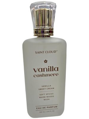 Saint Cloud Vanilla Cashmere Eau de Parfum, Sweet Cream, Soft Spices, Musk and Warm Woods, 3.4 FL OZ Unboxed