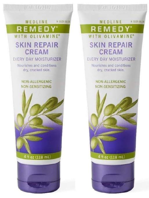 Medline Remedy Olivamine Skin Repair Cream, 4 oz