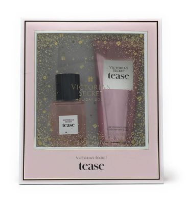 Victorias Secret Tease Fragrance Gift Set Mist and Lotion 2.95 Fl Oz (Pack of 2) 100 milliliters