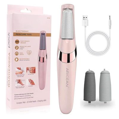 Electric Callus Remover for Feet with Rechargeable Waterproof Professional Pedicure Kit,Foot Care Tools Wet &amp; Dry Foot File for Dead Skin