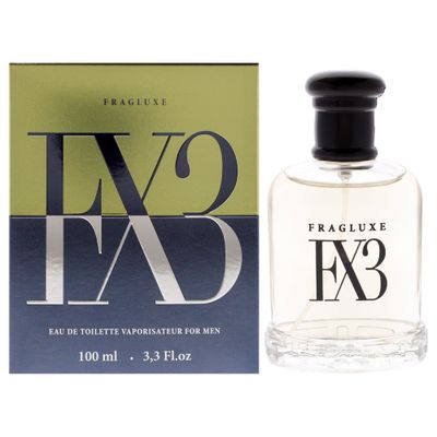 Fragluxe Fx3 for Men - 3.3 oz EDT Spray