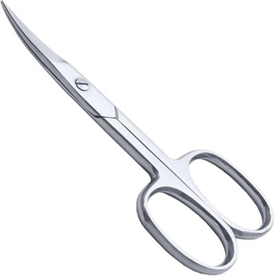 ME MAXEQUIP Nail Scissors for Women Men Curved Shape Stainless Steel Eyebrow Scissors Manicure Pedicure Cuticle Grooming for Toe Nail, Eyelash, Beard &amp; Mustache