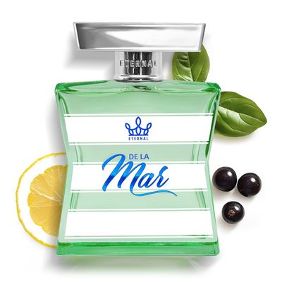 Eternal Fragrance Eternal De La Mar EDP Inspired by LVs Pacific Chill, 3.4 oz (100ml) Long-lasting, Vegan, Clean Ingredients, Unisex Perfume Spray, 2000 sprays per bottle