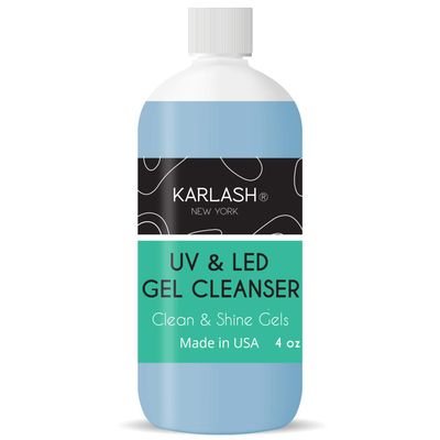 Karlash Max Uv &amp; Led Gel Cleanser for Nails Clean &amp; Shine Gels (4 Ounce)