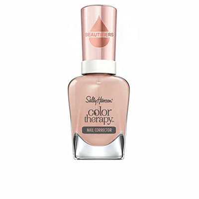 Sally Hansen Color Therapy Beautifiers Nail Corrector, Nail Hardener, 0.35 Fl Oz, Nail Treatment, Brittle Nail Treatment, Nail Strengthener, Argan Oil, Nourishing, Healthy Nails