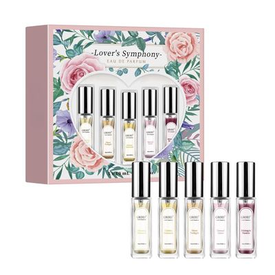 Perfume Set for Women - 5 x 10ml Eau de Parfum Bottles - Floral &amp; Elegant Long-Lasting Fragrances - 5 Piece Mini Perfume Set, Assorted Scents