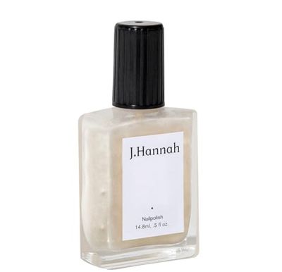 J. Hannah Nail Polish - Vegan, Non-Toxic, Cruelty-Free, Gluten-Free, Long Lasting, USA Made, Transparent, Opulent Oyster Color (Akoya)
