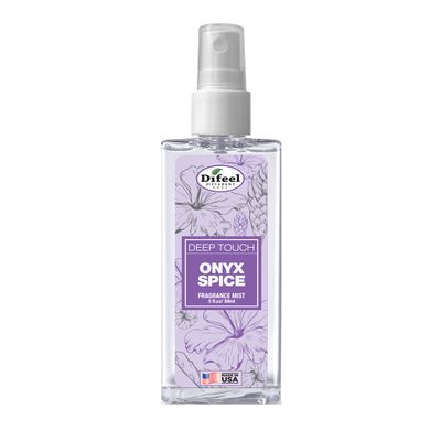 Difeel Deep Touch Body Mist Spray - Onyx Spice 3 Ounces