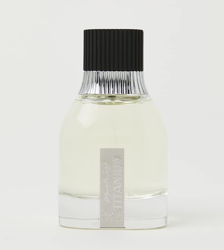 Arabian Oud TITANIUM 100 ml Perfume | Eau de Parfum for Him | Bergamot, Pink Pepper, Amber and Oud