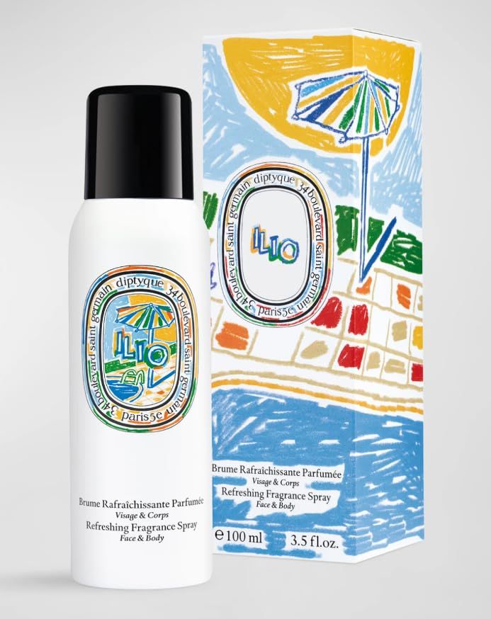 Diptyque Ilio Summer Face And Body Mist, 3.4 oz, Clear