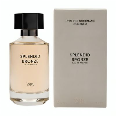 Zara Into The Gourmand Number 2 Splendid Bronze Perfume for Women EDP Eau De Parfum 100 ML (3.4 FL. OZ)