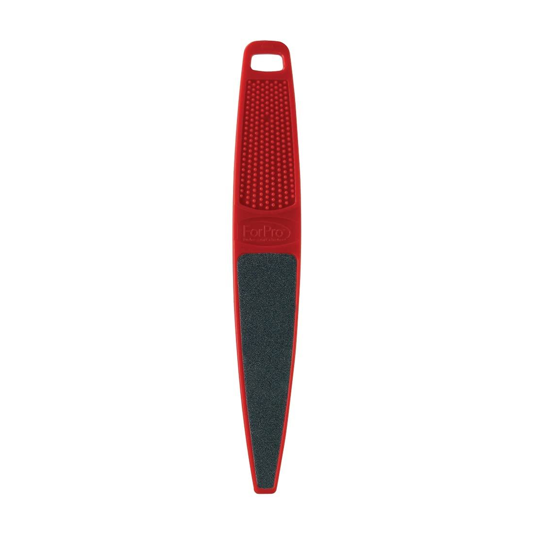 ForPro Professional Collection Red Panda Foot File, 60/100 Grit, Double-Sided Pedicure File for Feet and Heels, 10.5 L