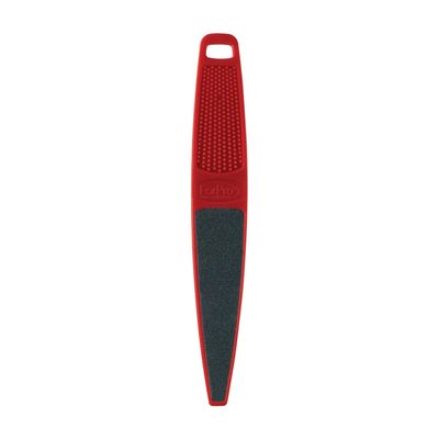 ForPro Professional Collection Red Panda Foot File, 60/100 Grit, Double-Sided Pedicure File for Feet and Heels, 10.5 L