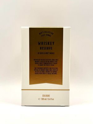 Whiskey Reserve Cologne for Men, Single-Malt Inspired, 3.4 fl oz