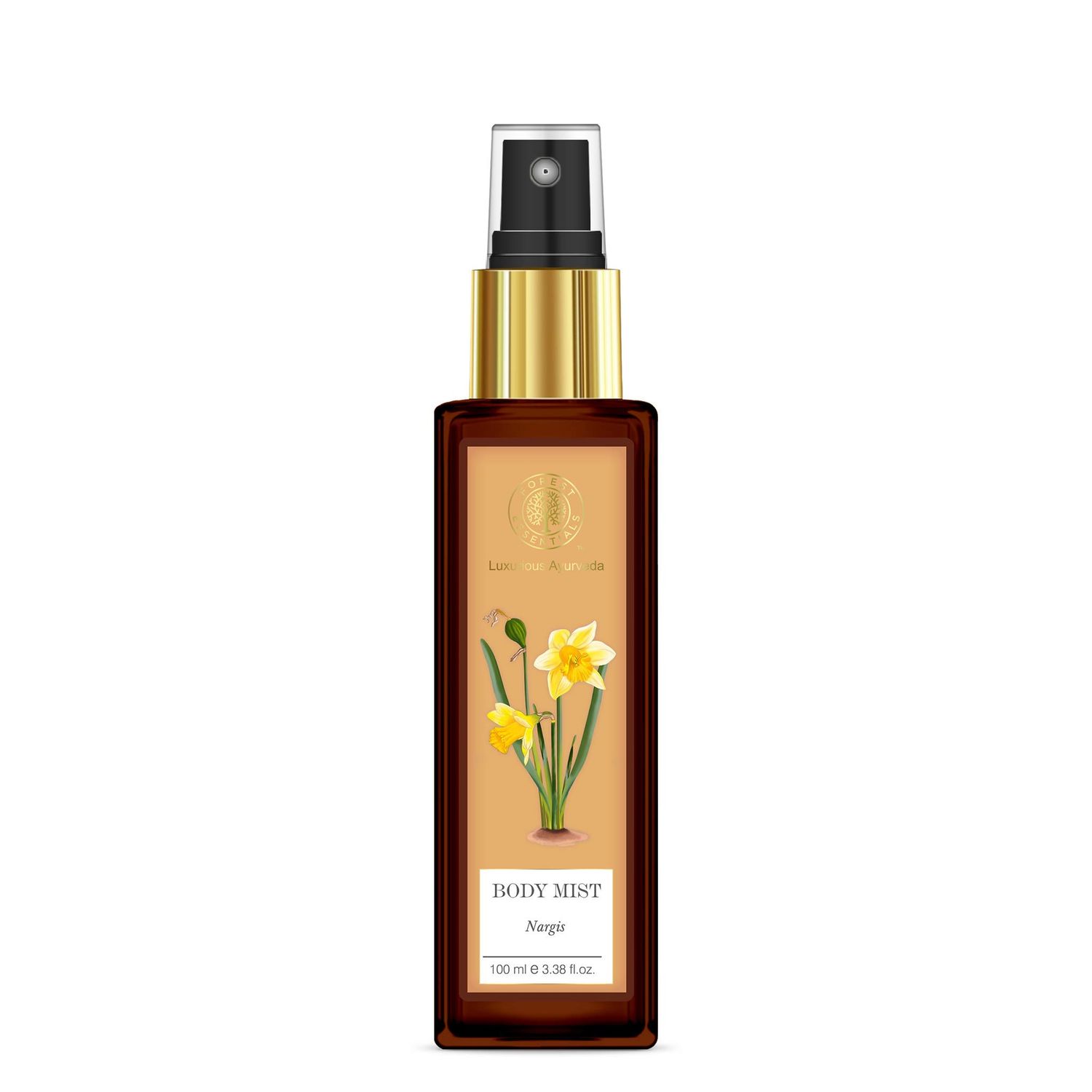 Forest Essentials Body Mist, Nargis, 100ml