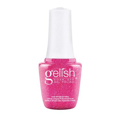 Gelish Mini Gel Nail Color, Gel Polish Collection, Gel Nail Polish, Long-Lasting Soak Off Gel Polish (High Voltage, 9mL)