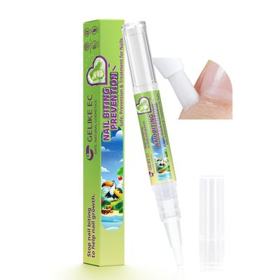 Stop Biting Nail Pen for Kids 2-9 - Gelike EC Bitter Taste Treatment for Thumb Sucking Deterrent - Easy and Quickly Stop Nail-biting Habit with Safe Solution