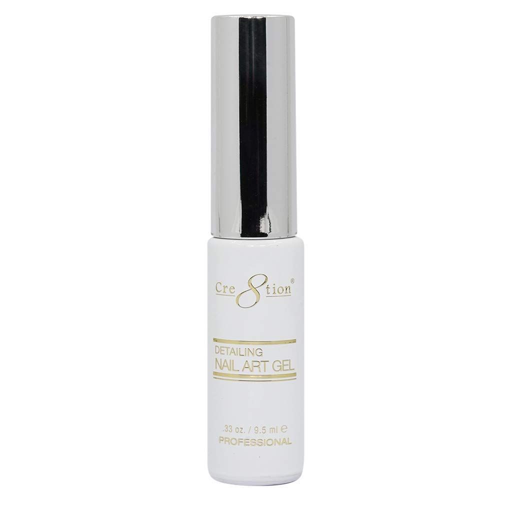 Cre8tion Detailing Nail Art Gel Striper (02 White)