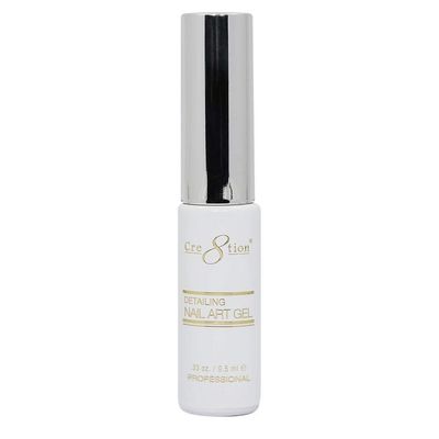 Cre8tion Detailing Nail Art Gel Striper (02 White)