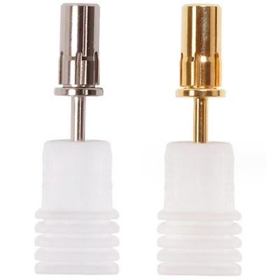 Eyech 2Pcs Sanding Band Mandrel Bit, Mini Mandrel Nail Drill Bit for Home/Salon/SPA/Manicure/Nail Sanders (SilverGolden)