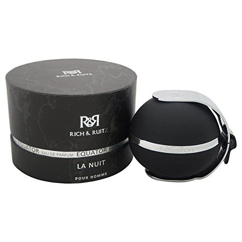 Rich &amp; Ruitz Equator La Nuit EDP Spray for Men, 3.33 Ounce